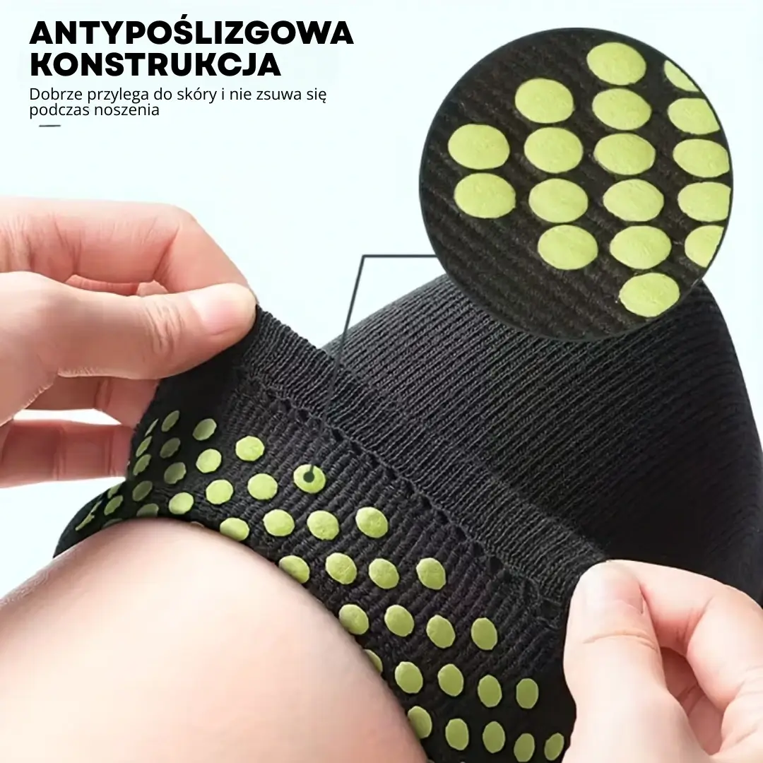 KneeFlex - opaska rozgrzewająca, zapewniająca redukcję bólu i komfort ruchu (zestaw 1+1 GRATIS) - obrazek 7